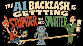 The AI Backlash Is Getting Stupider But Also Smarter