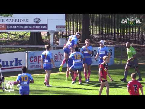 2017 Canberra RL Round 10 U18 Highlights   West Belconnen v Gungahlin
