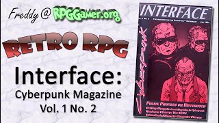Retro RPG: Interface: Cyberpunk Magazine: Vol.1 No.2