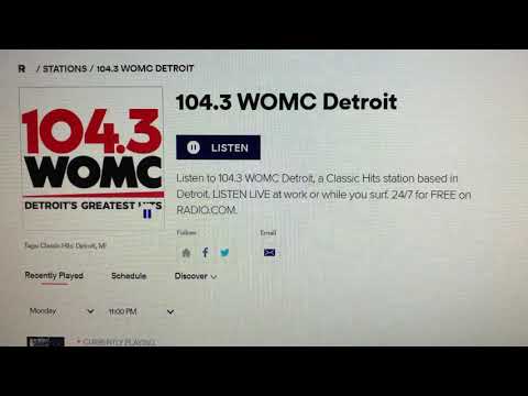 WOMC/Detroit, Michigan Legal ID - November 24, 2020