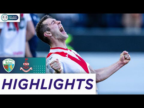 The New Saints 1-2 Airdrieonians | Airdrieonians Crowned Champions | SPFL Trust Trophy Highlights