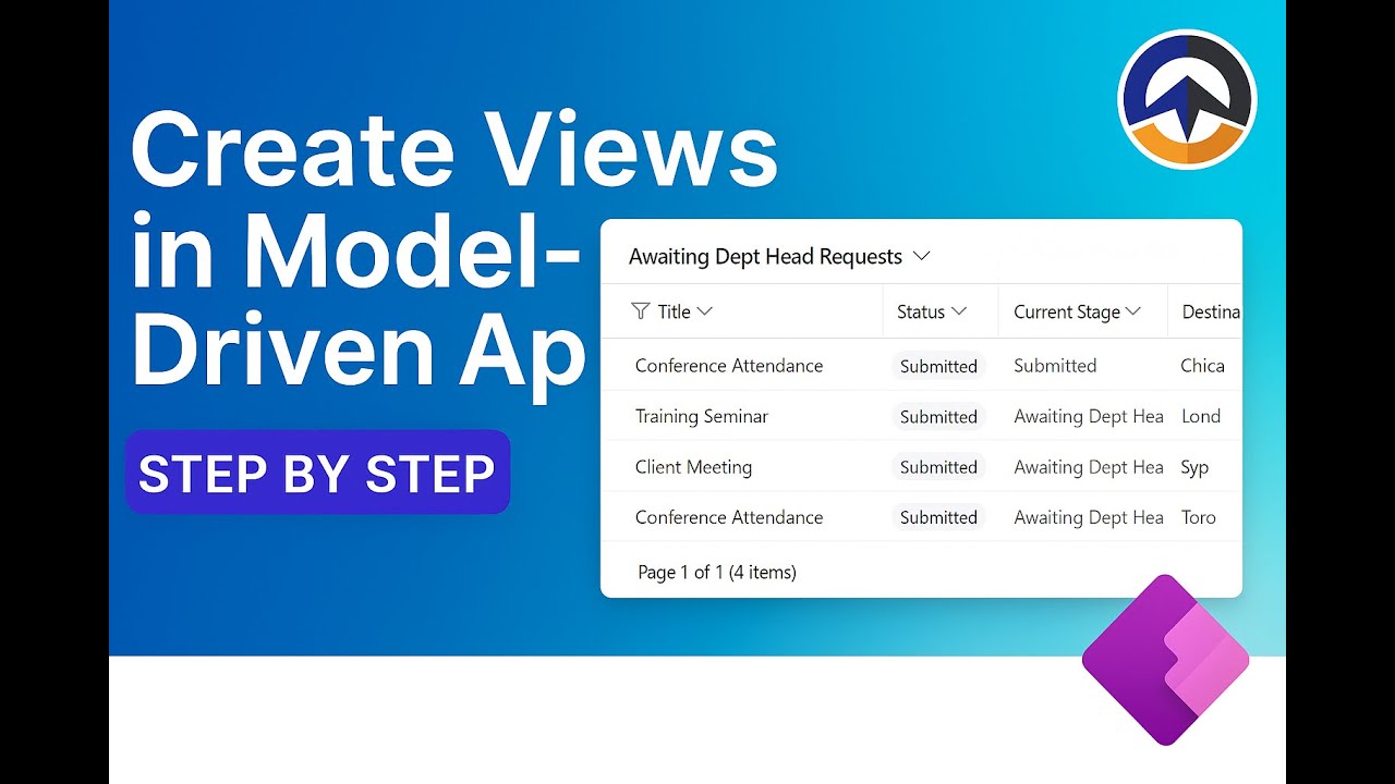 How to Create Views in Model-Driven Apps | Power Apps + Dataverse Tutorial