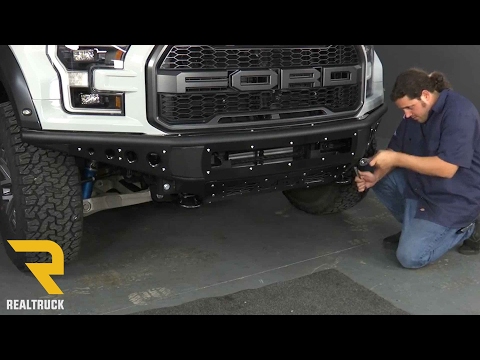How to Install ADD Venom Front Bumper on a 2017 Ford Raptor at RealTruck.om