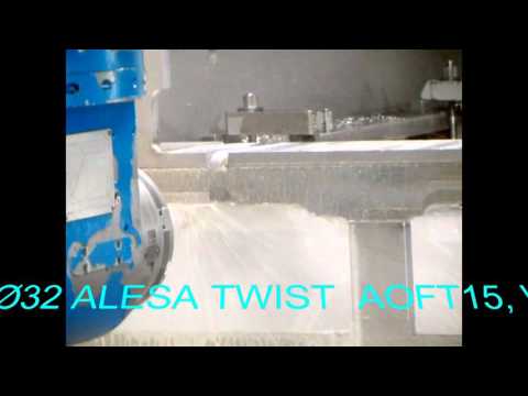 ALESA 21 - TWIST AOFT15 Ø 32 Walzfräsen in 1.0037 (Auskragung 250)