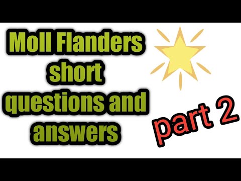 #mollflanders #shortquestionandanswers #part 1