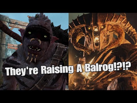 Orcs Talking About Tar Goroth! (Missable Uruk Dialogue During The Balrog Ritual)