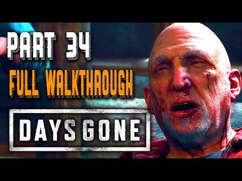 🟠 DAYS GONE = Full Walkthrough Gameplay Part 34