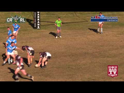 2017 Canberra RL   Round 15 1st Grade Highlights   Yass v Queanbeyan Blues
