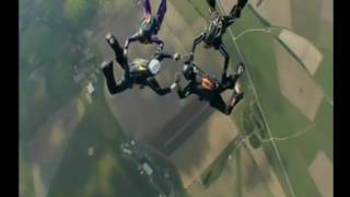 preview picture of video 'FS1 Qualifying Formation Skydiving Jump - Netheravon August 2010'