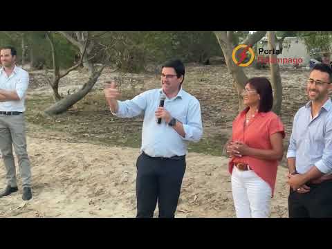 Inauguración de iluminación LED en Rambla Costanera de Villa Olímpica, Ciudad del Plata, San José