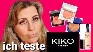 Kiko Kosmetik | testen | schminken | Foundation | Bronzer | Rouge | Lidschatten