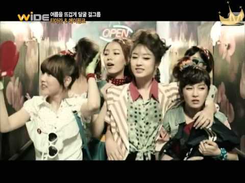 [Diadem Subs] 110701 'M' Wide News - T-ara and Apink (T-ara Cut)