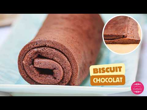 Le biscuit roulé au chocolat parfait pour une bûche de Noël moelleuse et inratable ! 🍫🎅