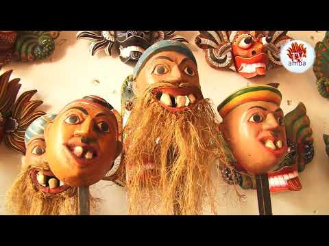 Mask and Puppets Ambalangoda - Sri Lanka Wes Muhunu - Rookada