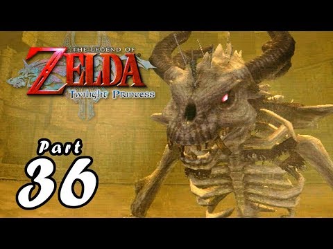 Zelda: Twilight Princess #36 – Fighting a Fossil: Stallord!  (Arbiter's Grounds 4)