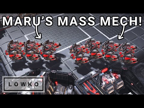 StarCraft 2: Maru's MASS MECH Strategy! (Best-of-3 vs Ragnarok)