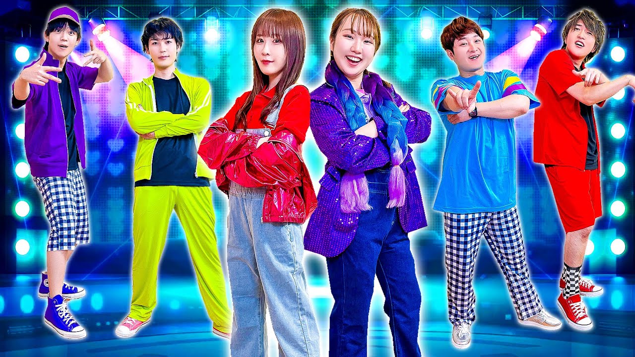 【コラボ】ダンスバトルで勝つのはどっち？最強のライバルはポケモンカードチャンネル⁉︎カラフルミッションやお絵描き神経衰弱で大盛り上がり！本気の勝負で勝つのは…！【対決】