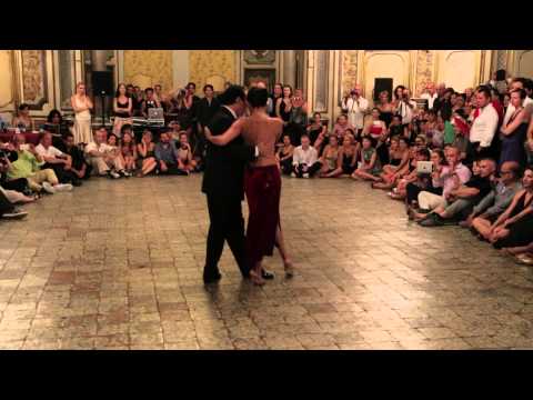  Miguel Angel Zotto  and  Daiana Guspero  are  dancing  at  Catania Tango Festival  in  2014