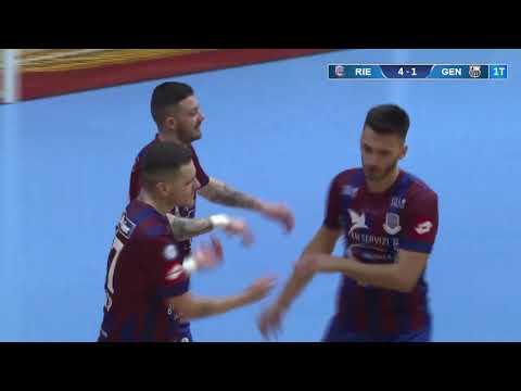 SerieA Futsal - Real Rieti vs CDM Futsal Genova Highlights
