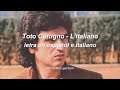 Toto Cutugno - L'italiano (letra en español e italiani)