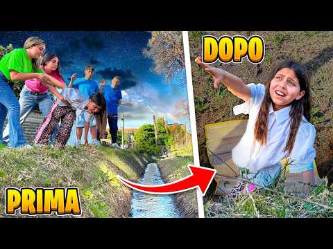 GITA: ILARY CADE IN UN BURRONE PERCHÉ VIENE SPINTA DALLE BULLE E STEFANO E LOREDANA LA CERCANO!