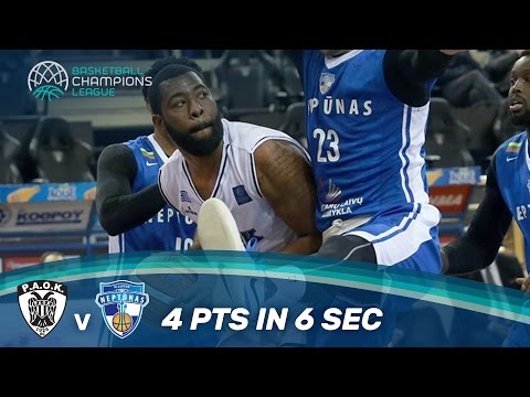 PAOK score 4 points in 6 seconds!