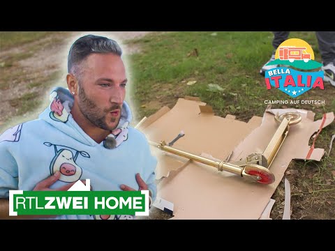 "Ey ich bin Lackierer!" | Bella Italia - Camping auf Deutsch | Staffel 3 | RTLZWEI Home"