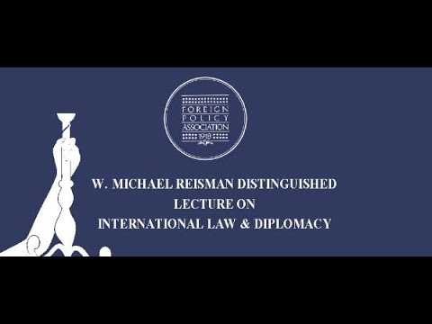 W. Michael Reisman Distinguished Lecture on International Law and Diplomacy with Harold Hongju Koh
