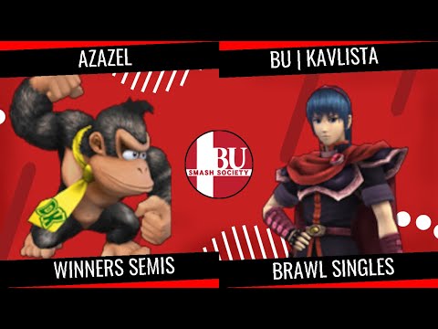 BU Smash S10 W1 - BU | Kavlista (Marth) vs Azazel (Donkey Kong) - Winners Semis