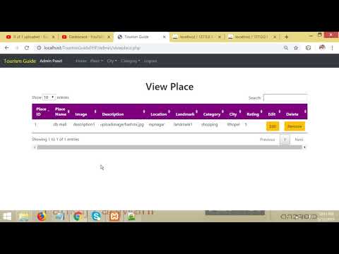 Tourism Guide Project PHP MYSQL | Part 28 | By Pankaj Panjwani