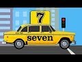 NYC Taxi Cabs Teaching Kids Numbers 1 To 10 Learning Number Counting For Children