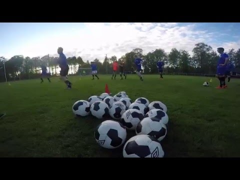 En träning med Kinnarp-Slutarps IF