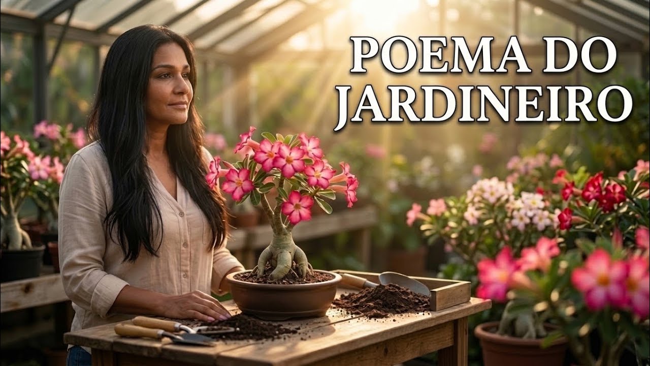 Acalme sua mente cuidando da terra (Poema do jardineiro)