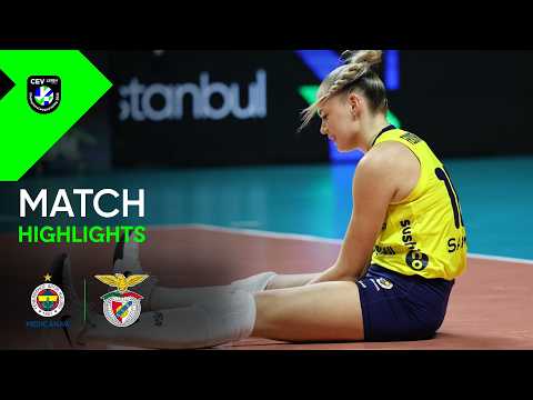 Highlights | Fenerbahçe Medicana ISTANBUL vs Sport LISBOA e Benfica | CEV ZEREN Group CL Volley 2026