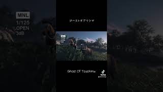 ゴーストオブツシマ面白い☺️