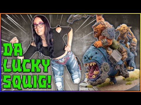 How to Paint Squighog Boyz Tutorial | Beast Snagga Orks Warhammer 40k Guide | Blue Monster Skin