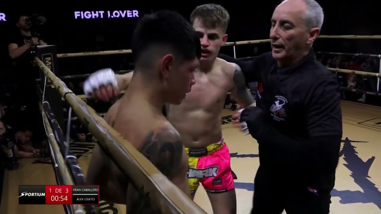 Álex Usieto vs Fran Caballero | Muay Thai Full Fight | Noche de Leyendas