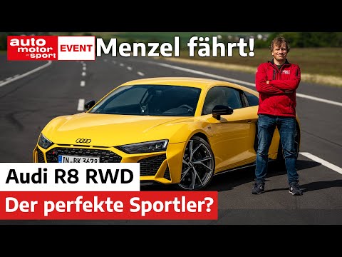 Menzel fährt Audi R8 V10 RWD: Ist der V10-Bolide der perfekte Sportwagen? | auto motor und sport
