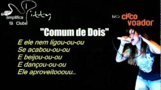 Pitty - Comum de Dois [com letra]
