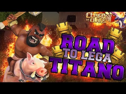 ROAD TO LEGA TITANO#10 - ATTACCHI A 3700 COPPE SENZA RE E L'IMPORTANZA DELLE DIFESE!