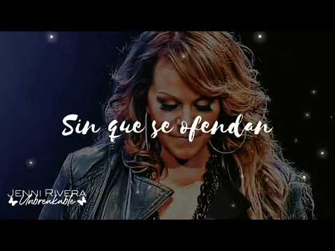 Jenni Rivera - Sufriendo a Solas (Lyrics/Letra)