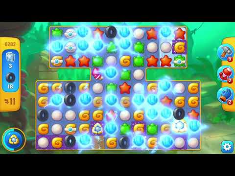 [FISHDOM Walkthrough] Level 6282 (Qua màn - Fishdom)