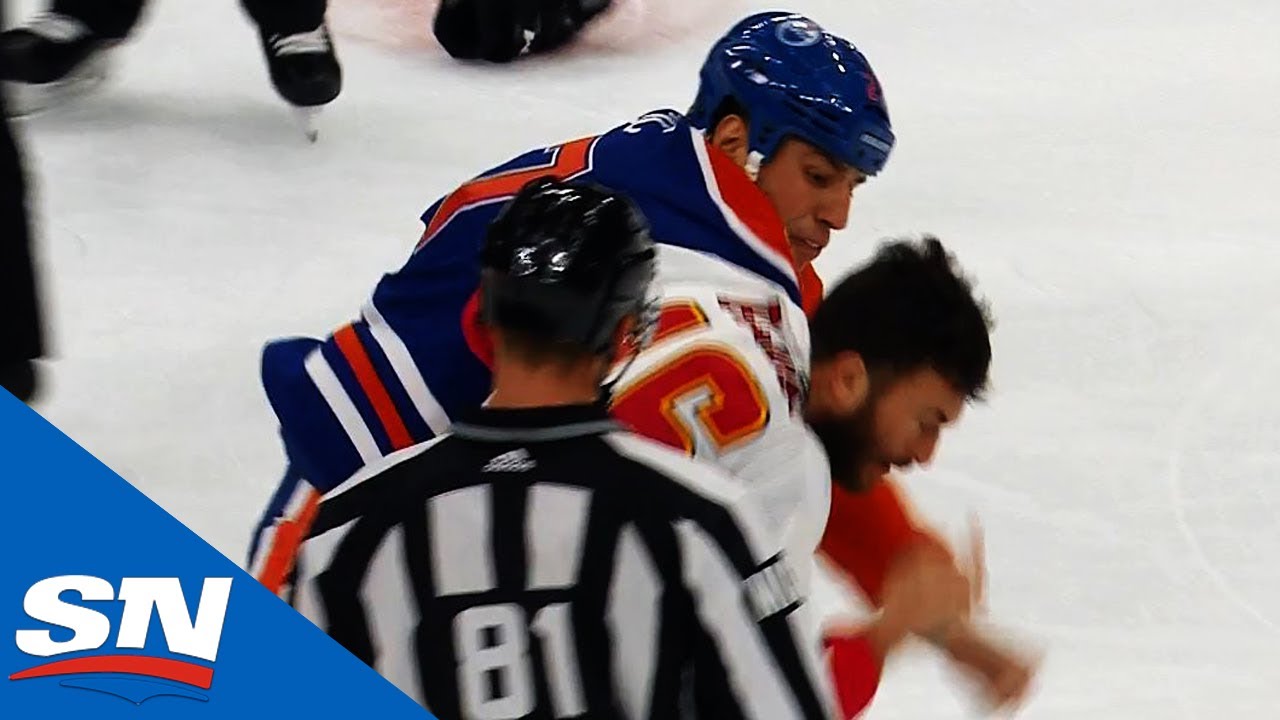 Vidéo: Milan Lucic est rendu un GOON...Qui RAMASSE Hamonic...et....