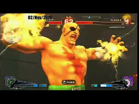 Bonchan (Sagat) vs Momochi (Ken) - SSF4 AE2012
