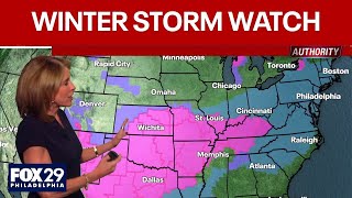Philly snow forecast: Weekend storm developing