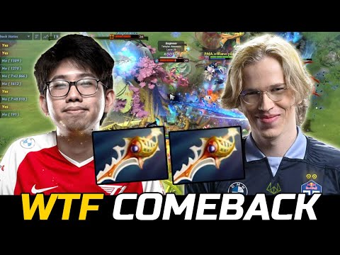 KUKU CARRY VS TOPSON - WTF RAPIER MEGACREEPS COMEBACK DOTA 2