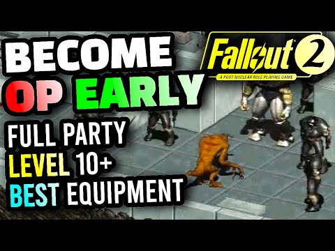 Fallout 2 - The BEST POSSIBLE START For New Players, Best Starting Stats, Best Gear, Fast XP Method