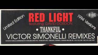 RED LIGHT featuring DAVID GORDON - Thankful (Victor Simonelli club remix)