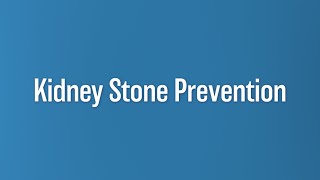Kidney Stone Prevention | Fuad Elkhoury, MD | UCLA Health Urology