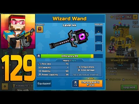 Pixel Gun 3D - Gameplay Walkthrough Part 129 - Wizard Wand
